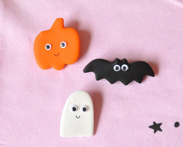Halloween lerhåndværk