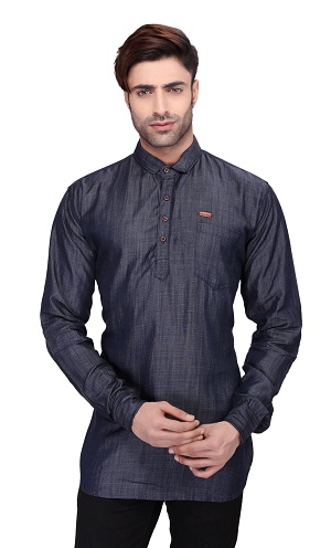 Almindelig Kurta skjorte