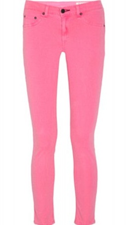 Hot Pink Skinny Jeans til drenge og piger