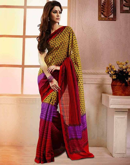 Stilfuld sydindisk Saree