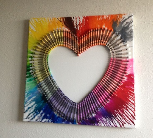 Color Blast Love Frame