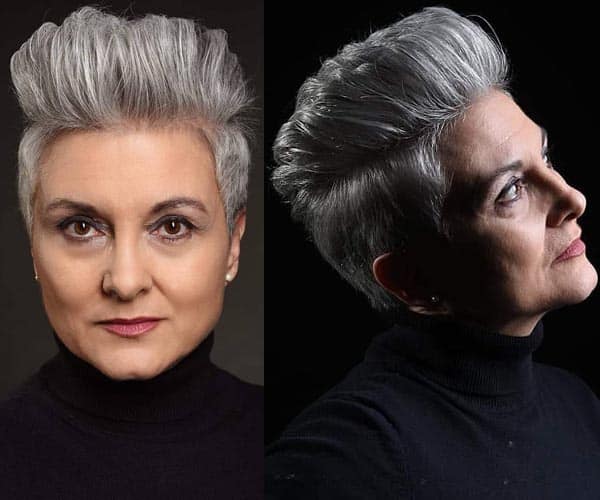 Korte frisurer til over 50