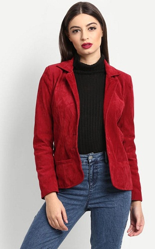 Blazer fra Scarlett Red til kvinder
