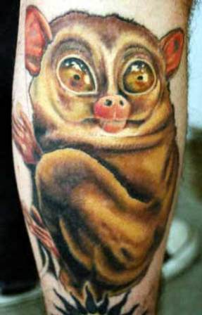 Tarsier Animal Tattoo