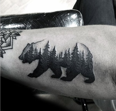 Bear Animal Tattoo