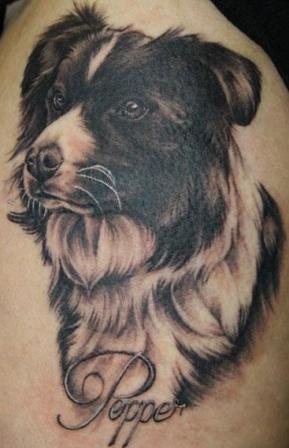 hund tatovering