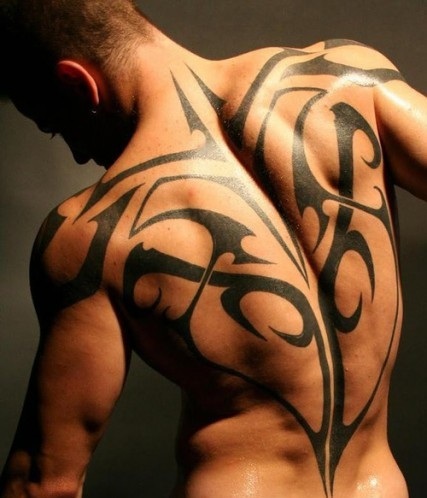 Törzsi harcos tetoválások