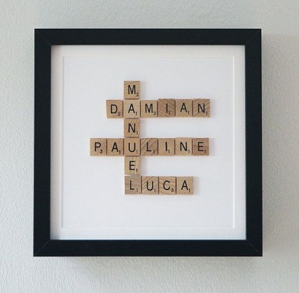 Indrammet Scrabble Tree