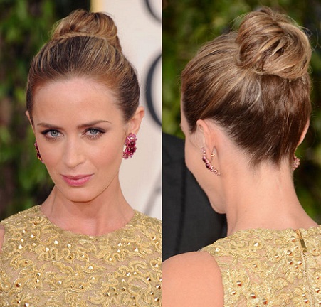 Celebrity Bun frisure