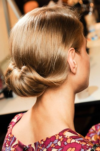 Twisted Low Bun