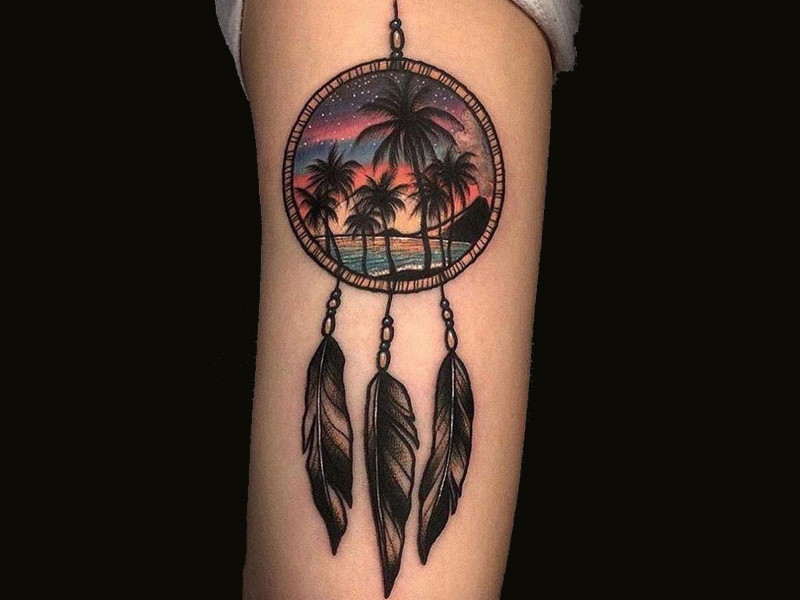 Dreamcatcher Tattoo Designs