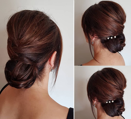 Chignon Updo stílus