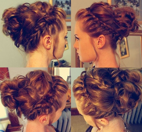 Rendetlen Bun Updo