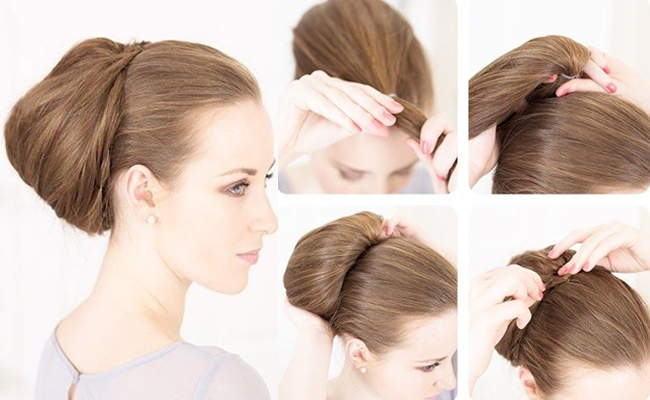 Bouffant Back Bun