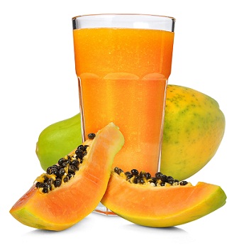 Sådan fjernes bumser-Papaya juice