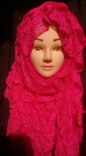 Magenta Hijab -designs