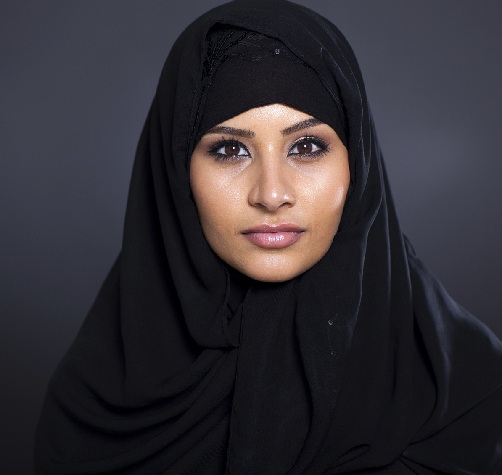 Enkel og traditionel hijab
