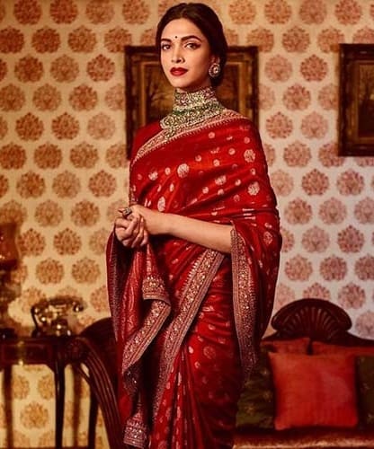 Royal Red Banarasi Saree