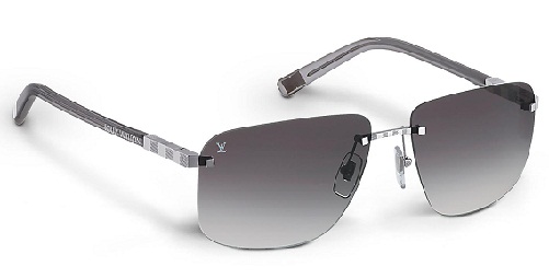 Rimless mænds solbriller