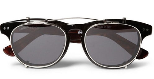 Clip on-Square Frame mænds solbriller