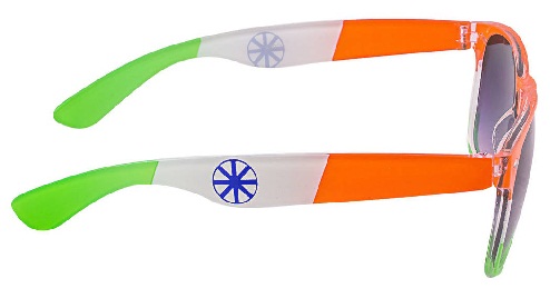 Flags printet solbrille til mænd