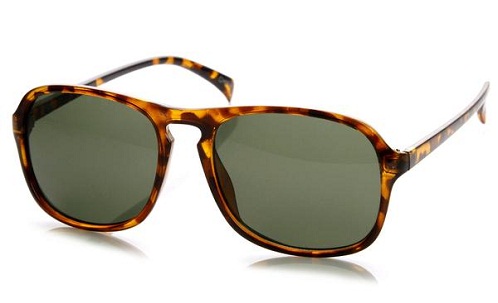Retro Nøglehul Aviator Mens Solbriller