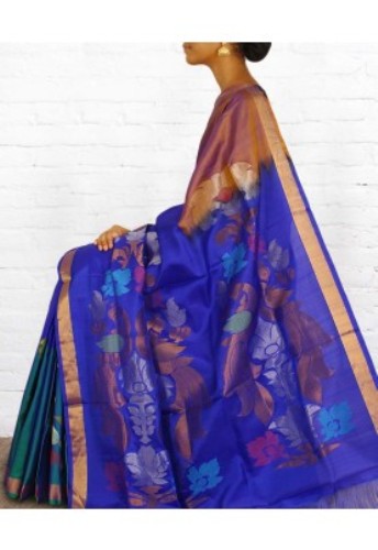 Big Pallu Uppada Saree