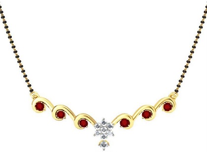 Ruby Designet Mangalsutra