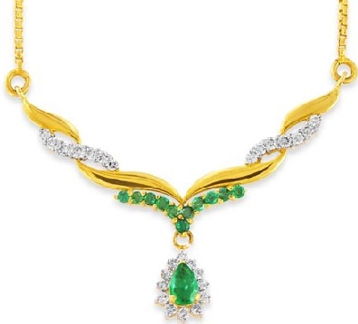 Emerald Design Mangalsutra