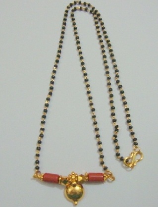 Coral Design Mangalsutra