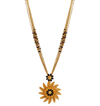 Solsikke designet Mangalsutra