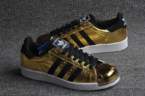 Adidas superstar gyldne sko -13