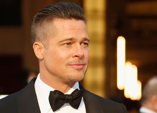 Brad Pitt Pompadourja