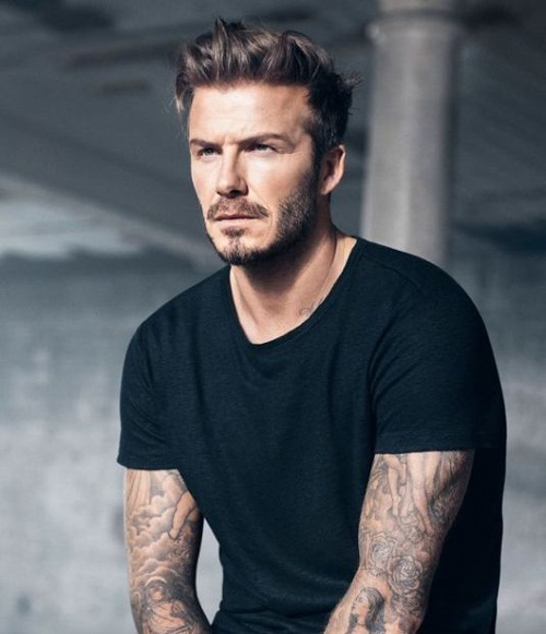 David Beckham rendetlen Pompadourja