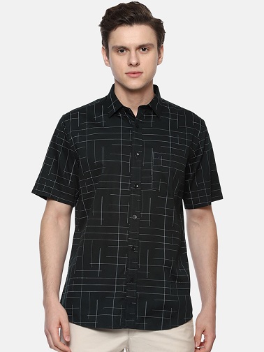 Allen Solly Designer fekete ing