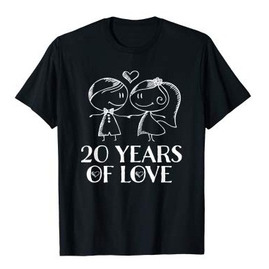 A házassági évforduló 20. ajándéka