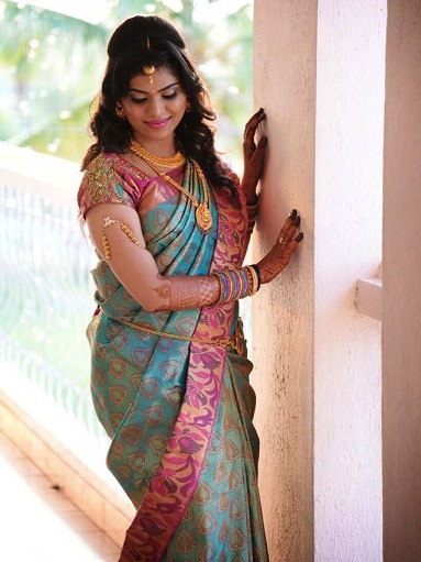 A hagyományos Kanchipuram attrakció