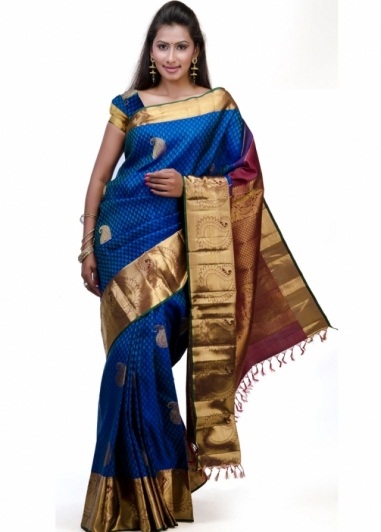 A Kanchipuram Pattu Sarees
