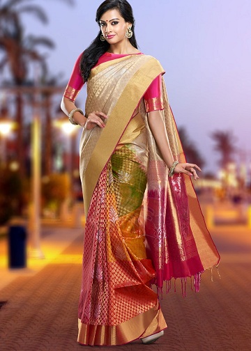 Kanchipuram Fancy Silk Saree