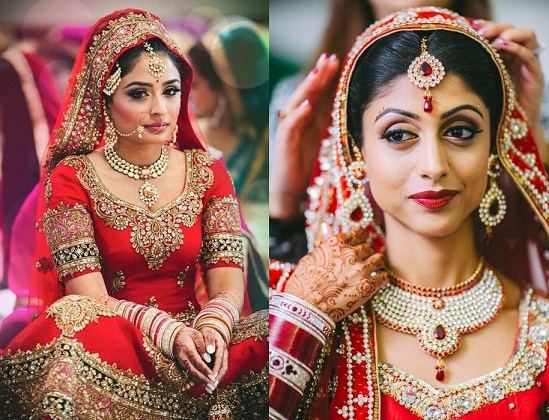 Punjabi brudelook