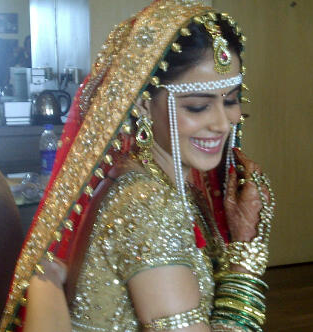 Maharashtrian brud