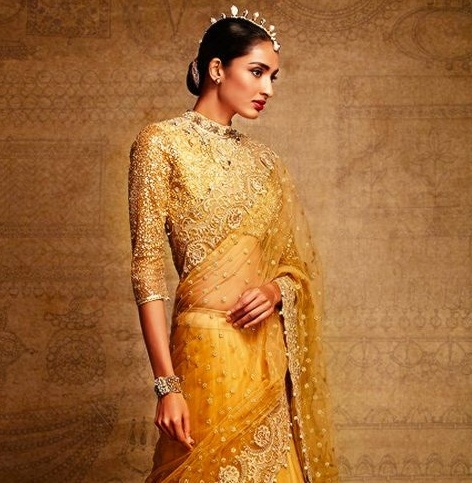 Designer Bridal Saree -bluse