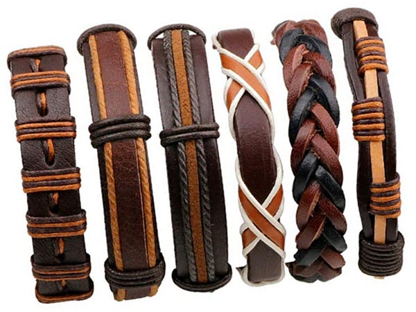 Læderarmbånd