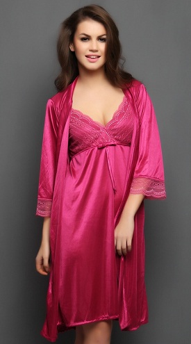 Wrap Robe Nighties til kvinder