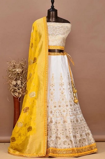 Arany Banarasi Lehenga Saree