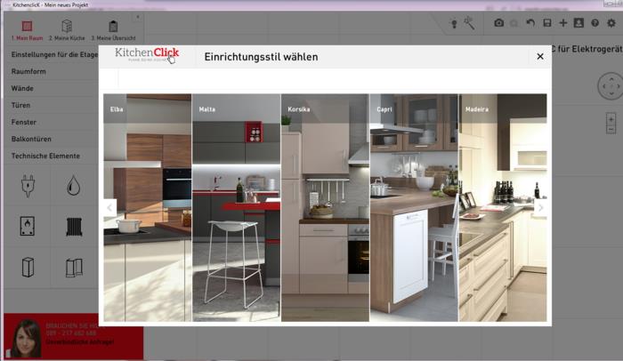 3d keittiösuunnittelijan sisustustyylit