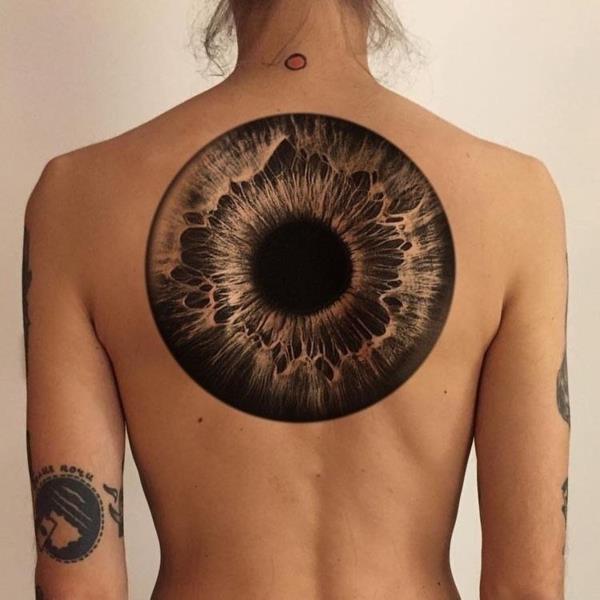 3D-tatuoinnit takaisin näkevään silmään