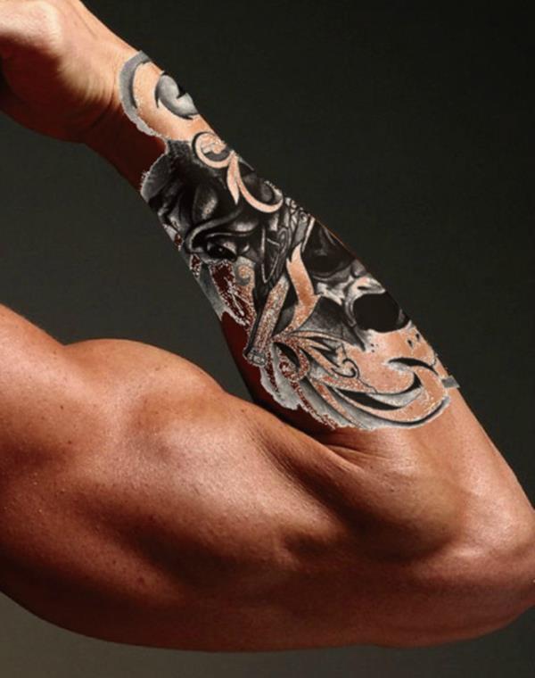 3d tatuoinnit kyynärvarren biomekaniikka
