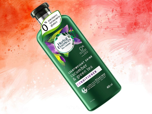 Herbal Essences Bio: Renew Lightweight Shine Agurk og Green Tea Conditioner