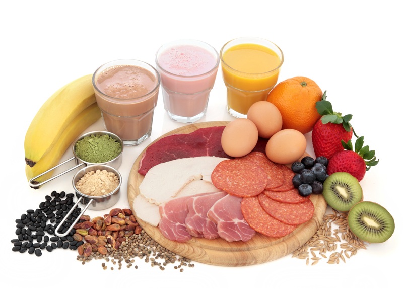 Høj proteinrig madliste tilgængelig i Indien